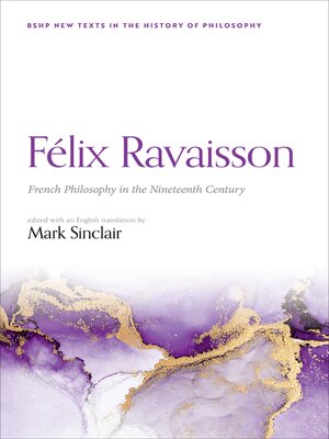 cover image of F?lix Ravaisson